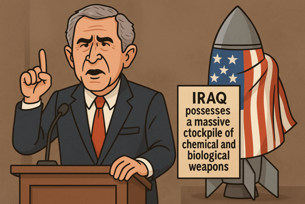 misleading claims George W Bush
