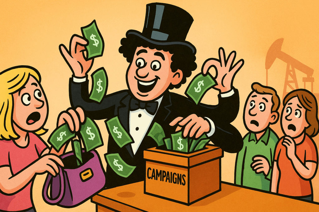 Downplaying Political Donations - fall of FTX