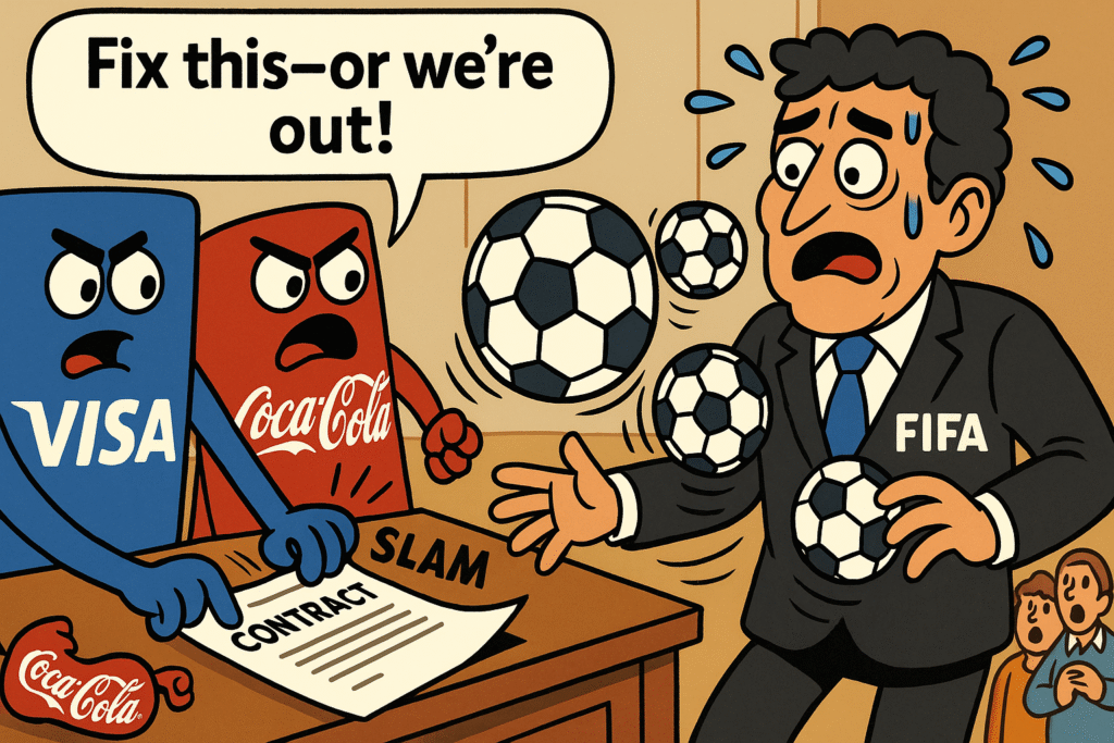 Our Sponsors Will Never Leave - FIFA Corruption