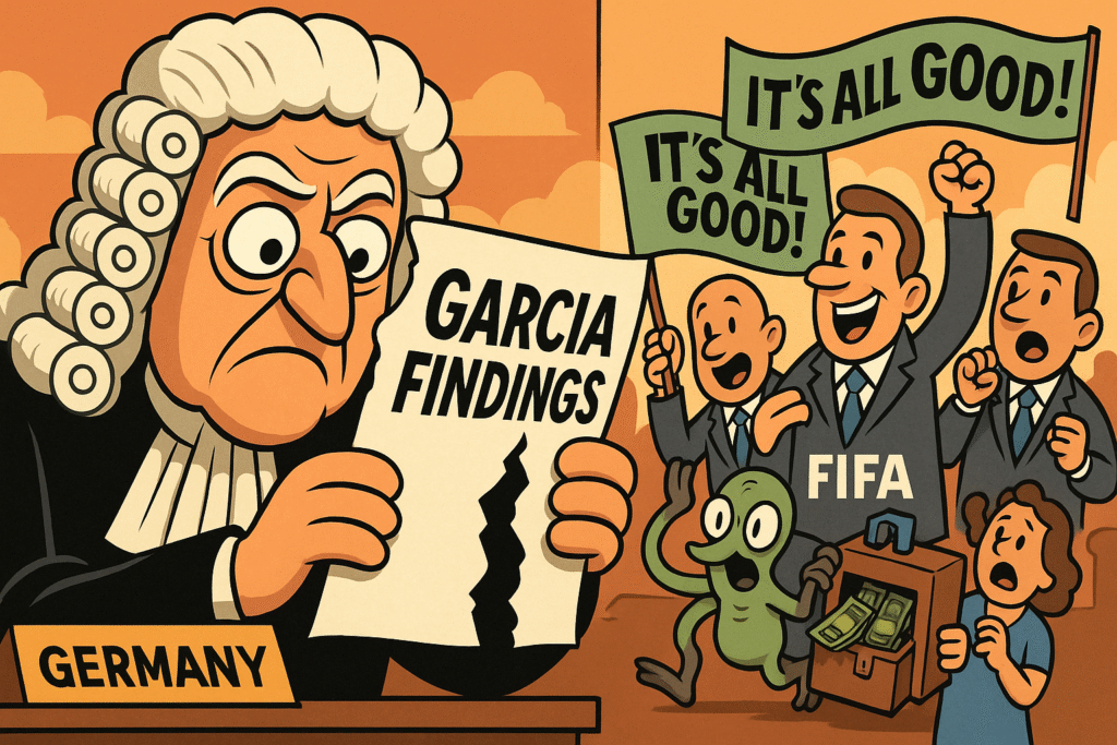 We’re Investigating Ourselves - FIFA Corruption Denials