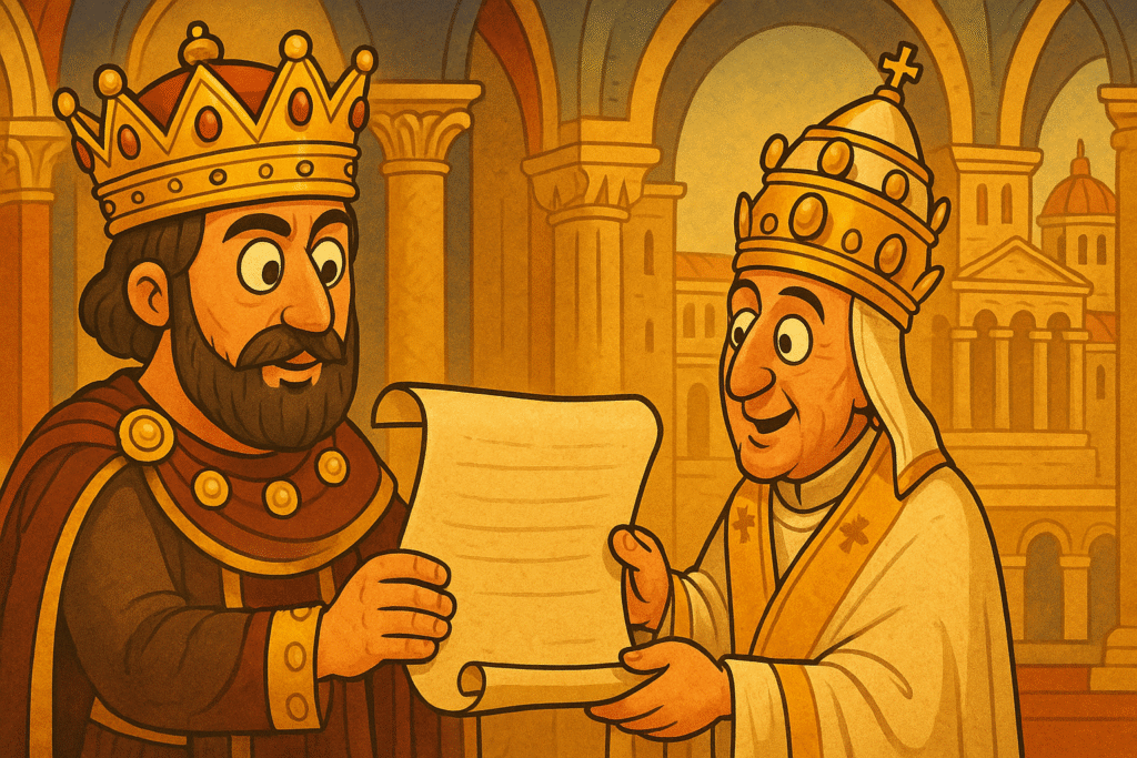 The Donation of Constantine - Historical Lies