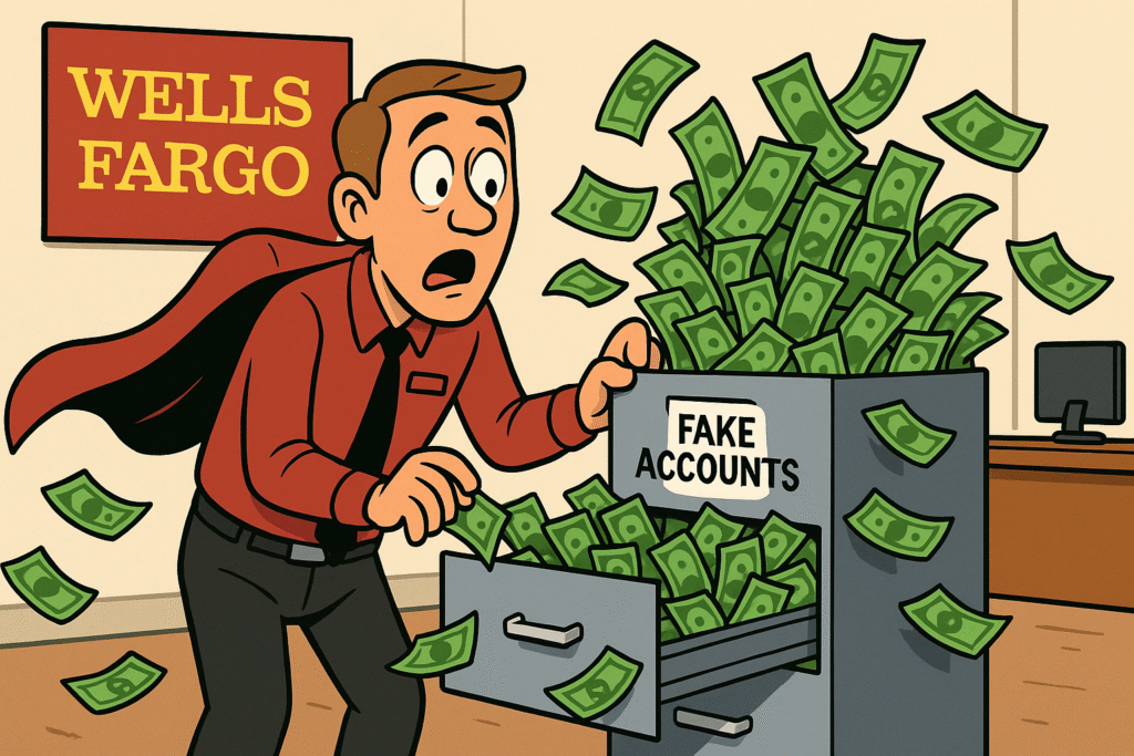 Wells Fargo – Fake Account Scandal - banking lies