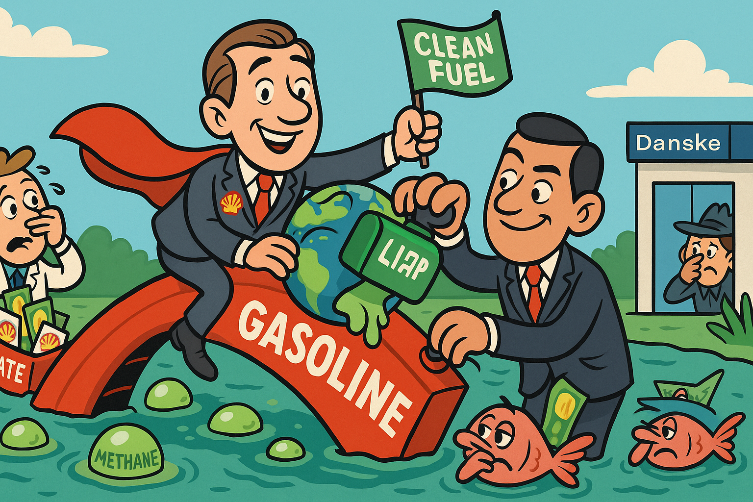 Greenwashing and False “Clean” Claims - climate change denial