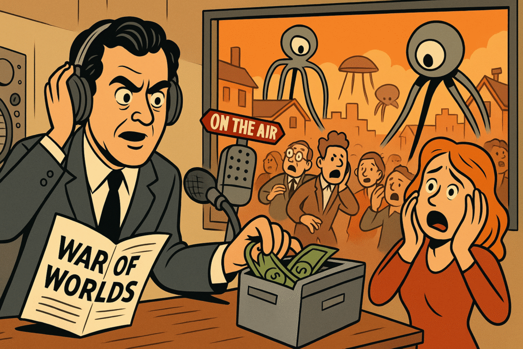 Broadcast Hysteria Lie That Fooled America