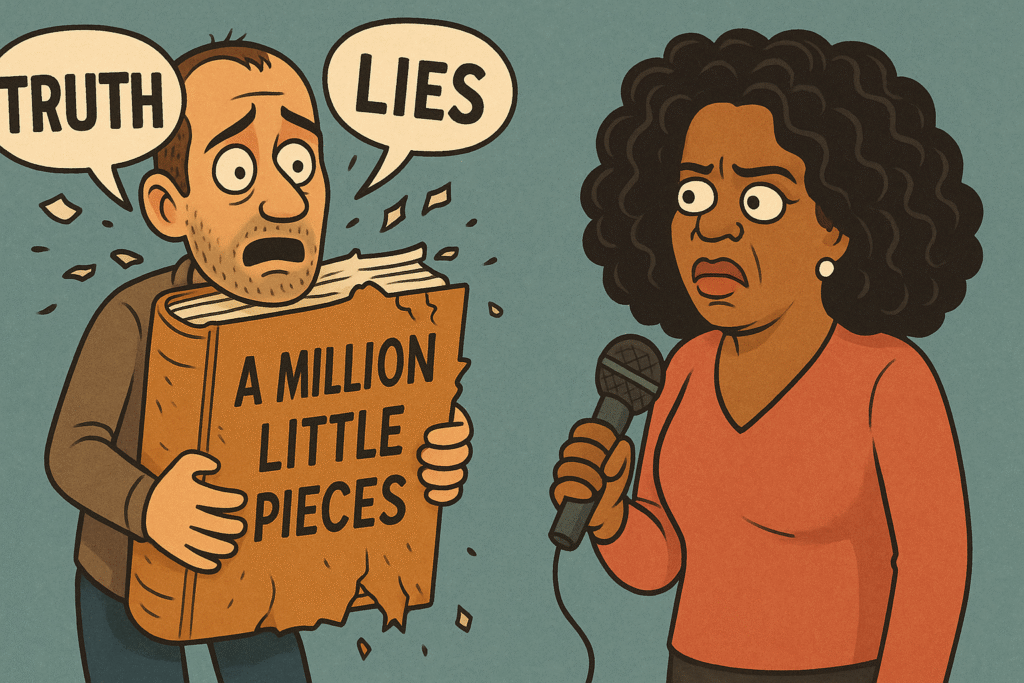 James Frey – Fabricated Memoir A Million Little Pieces - Celebrity Scandals
