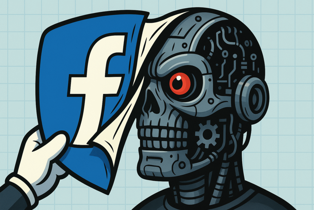 Two-faced Social Network facebook lies