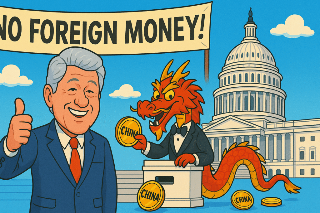 Clinton’s Chinagate Denial