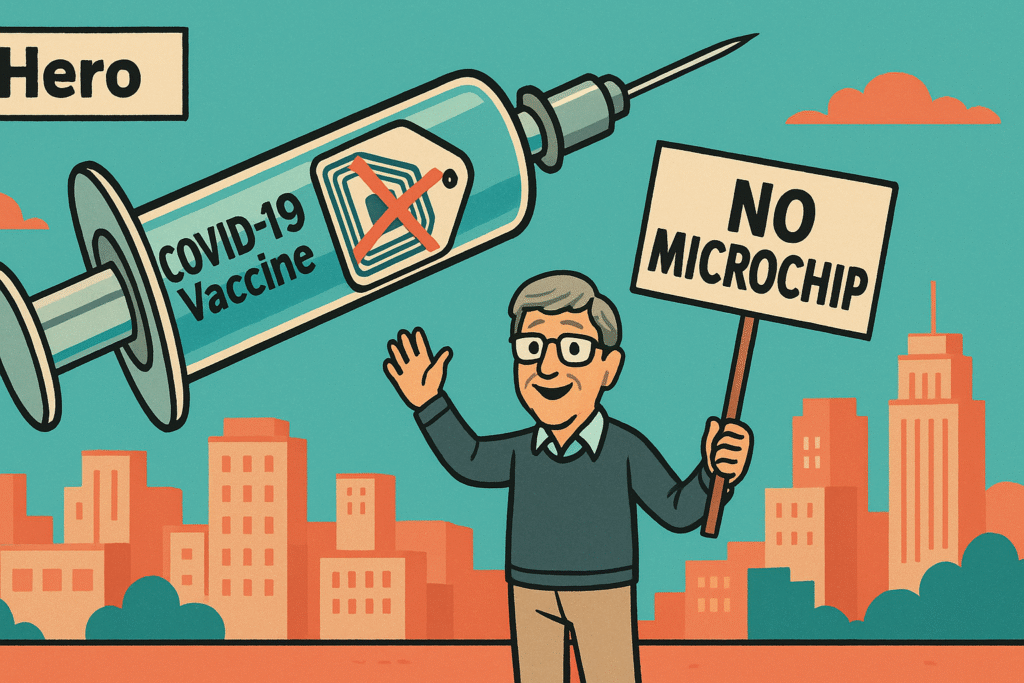 vaccine microchip conspiracy